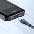 Mcdodo MC-5851 10000mAh Power Bank with Digital Display 22.5W - Black